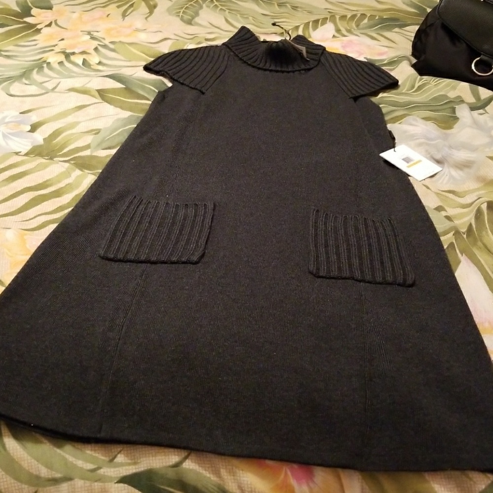 Calvin Klein Turtleneck Sweater Dress